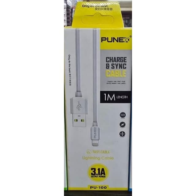 Punex 3.1A  iPhone cable.